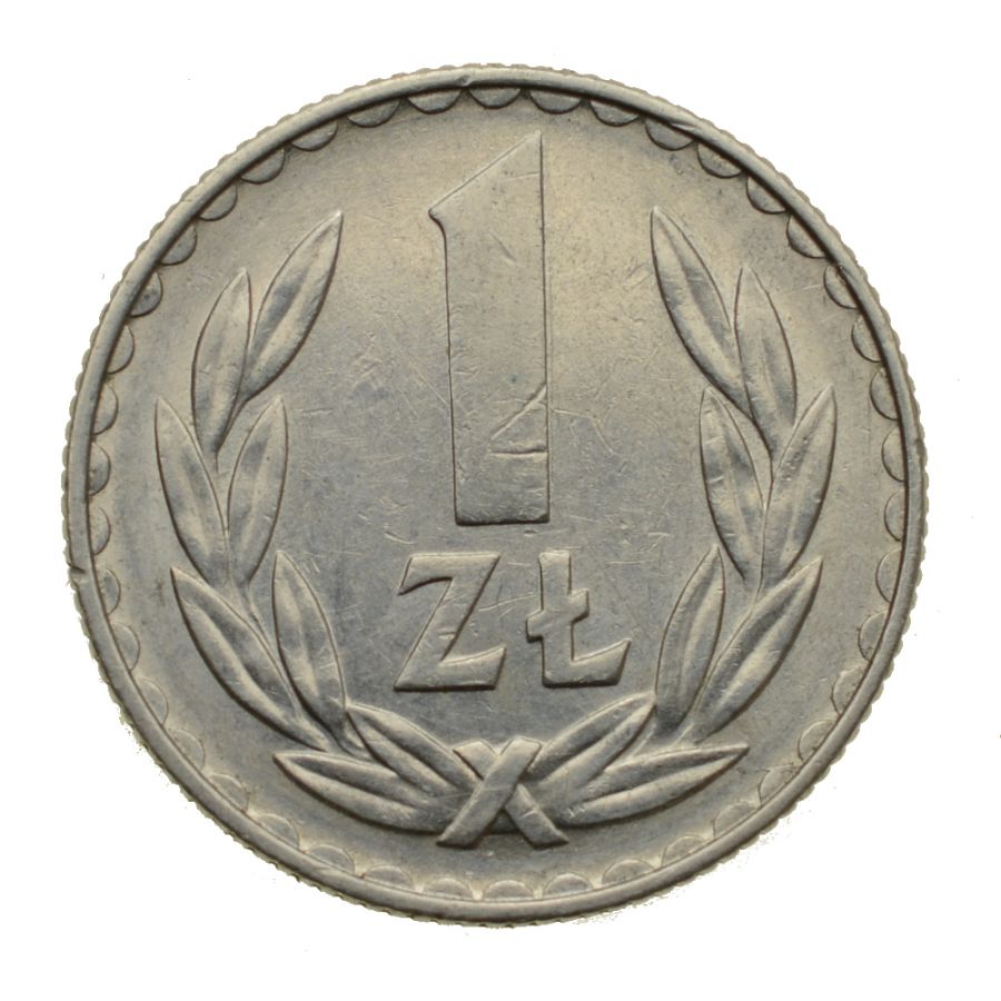 1 złoty 1978 r. (bez znaku mennicy) (M883)