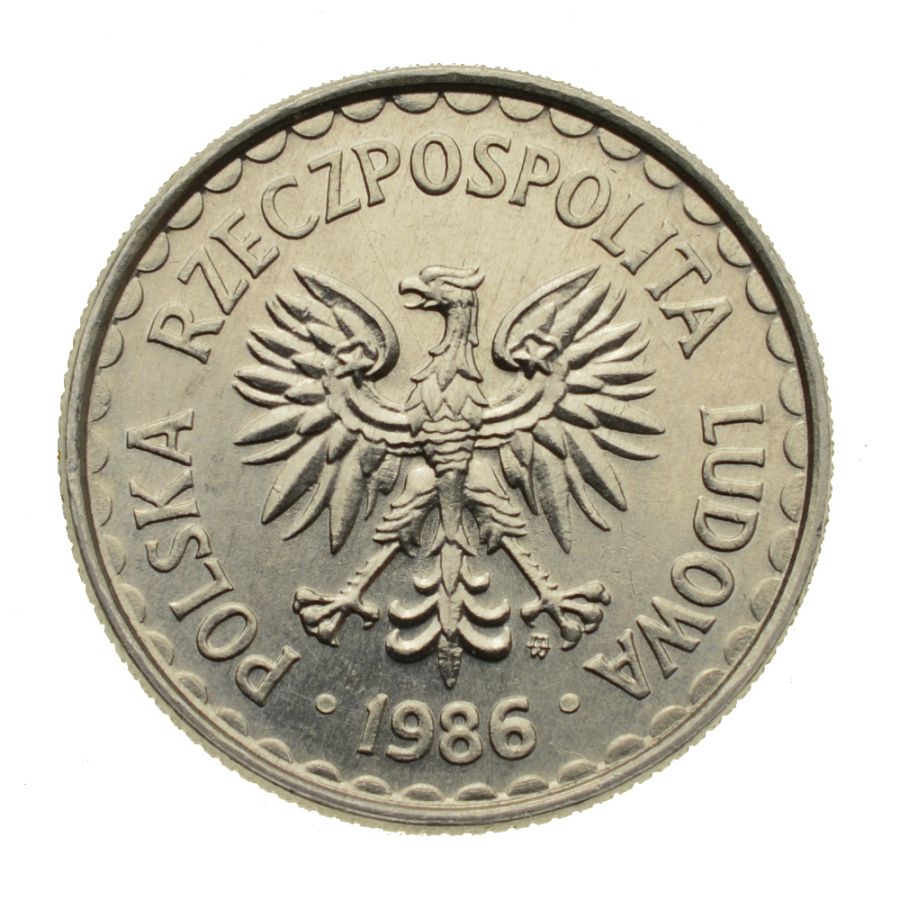 1 złoty 1986 r. (M273)