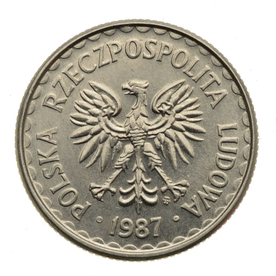 1 złoty 1987 r. (M472)