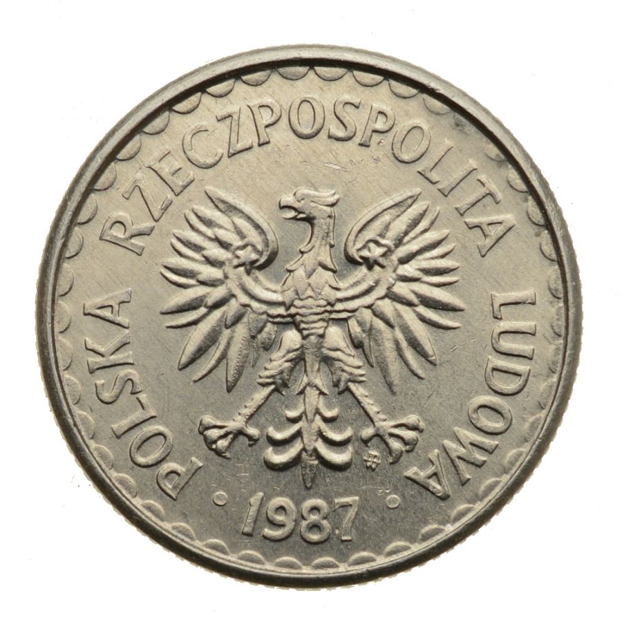 1 złoty 1987 r. (M473)