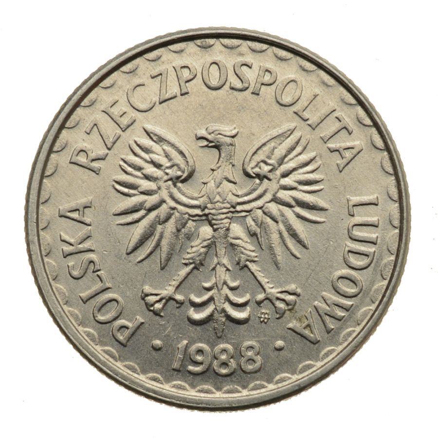 1 złoty 1988 r. (M474)