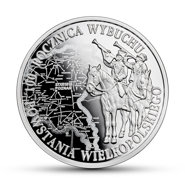 10 złotych - 100. rocznica wybuchu Powstania Wielkopolskiego