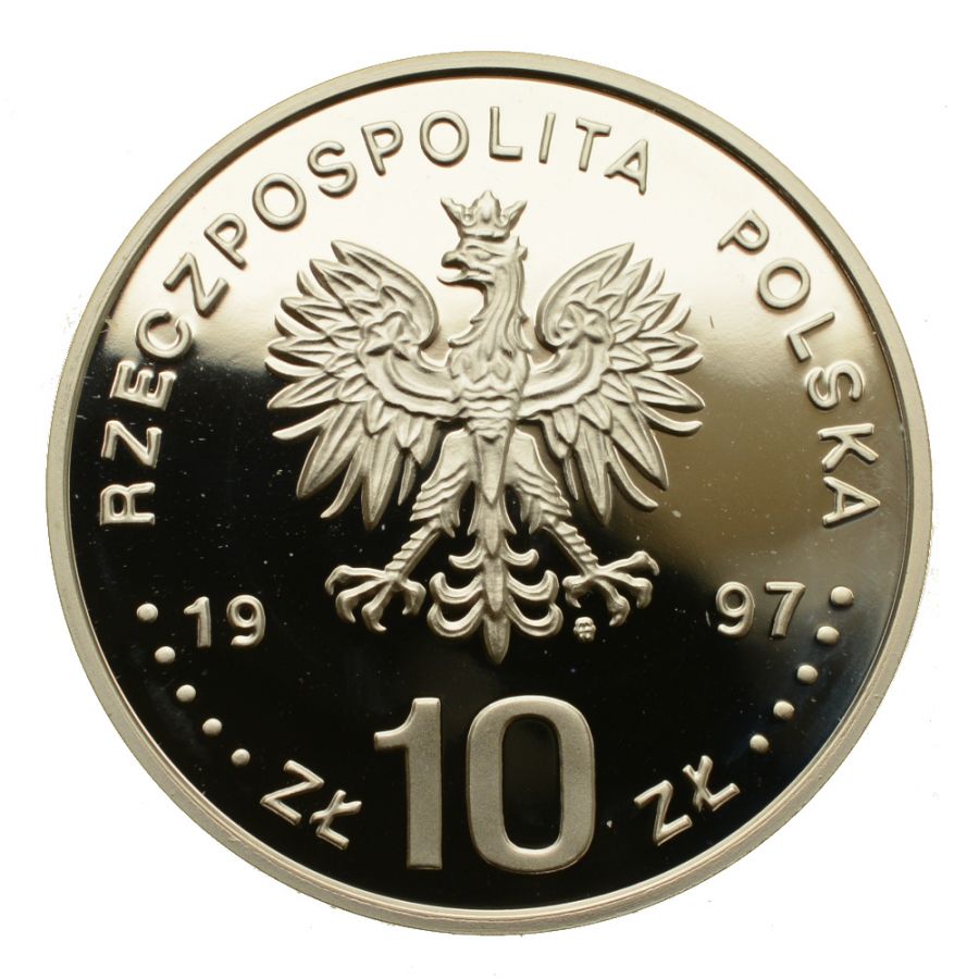 10 złotych - 1000-lecie śmierci Świętego Wojciecha