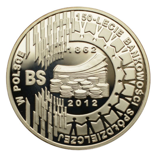 10 złotych - 150-lecie bankowości spółdzielczej w Polsce