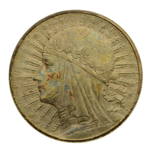 10 złotych 1932 r. - Głowa Kobiety z.m. (9)