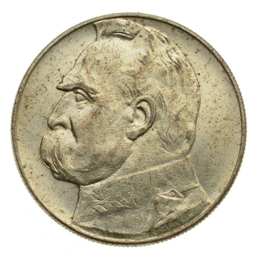 10 złotych 1936 r. - Józef Piłsudski