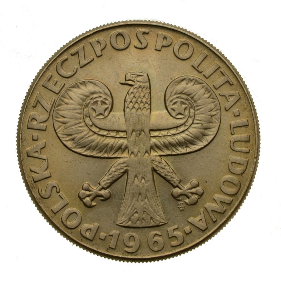 10 złotych 1965 r. - Kolumna Zygmunta (M807)