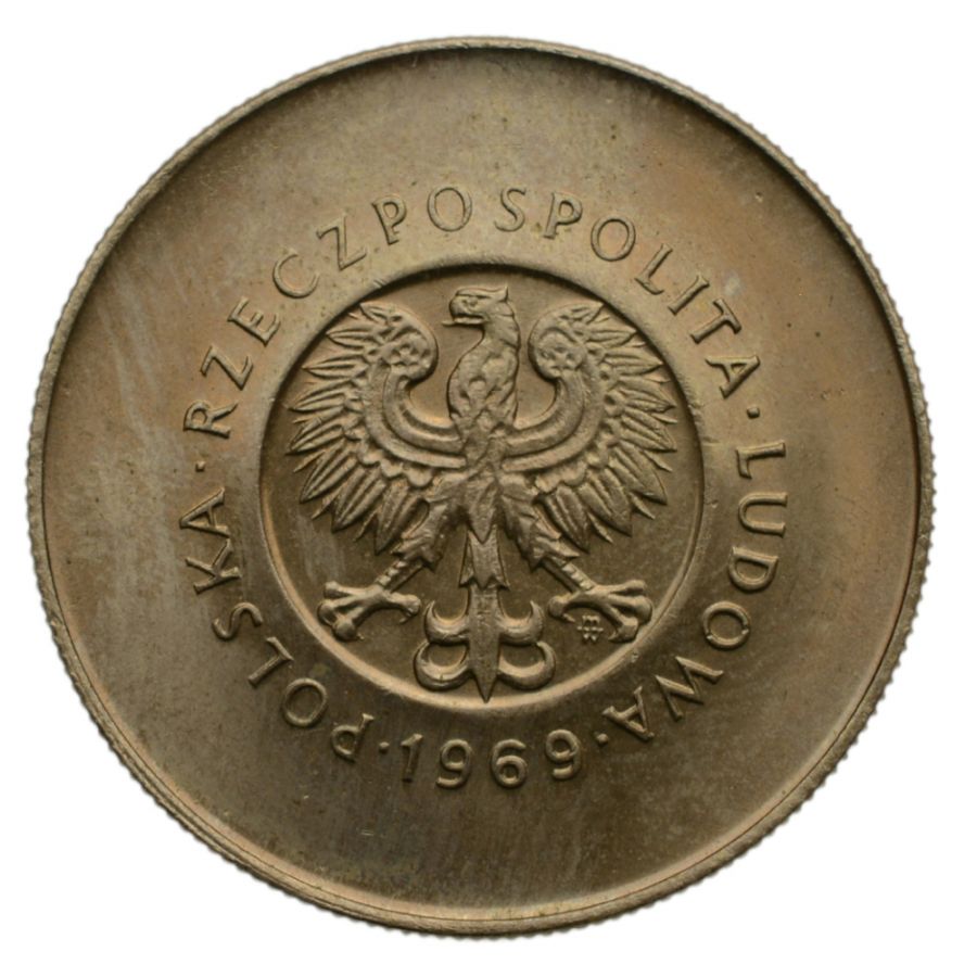 10 złotych 1969 r. - Dwudziesta piąta rocznica PRL (M189)