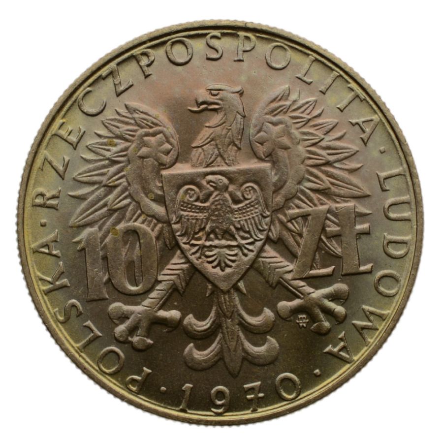 10 złotych 1970 r. - Byliśmy-Jesteśmy-Będziemy (M282)