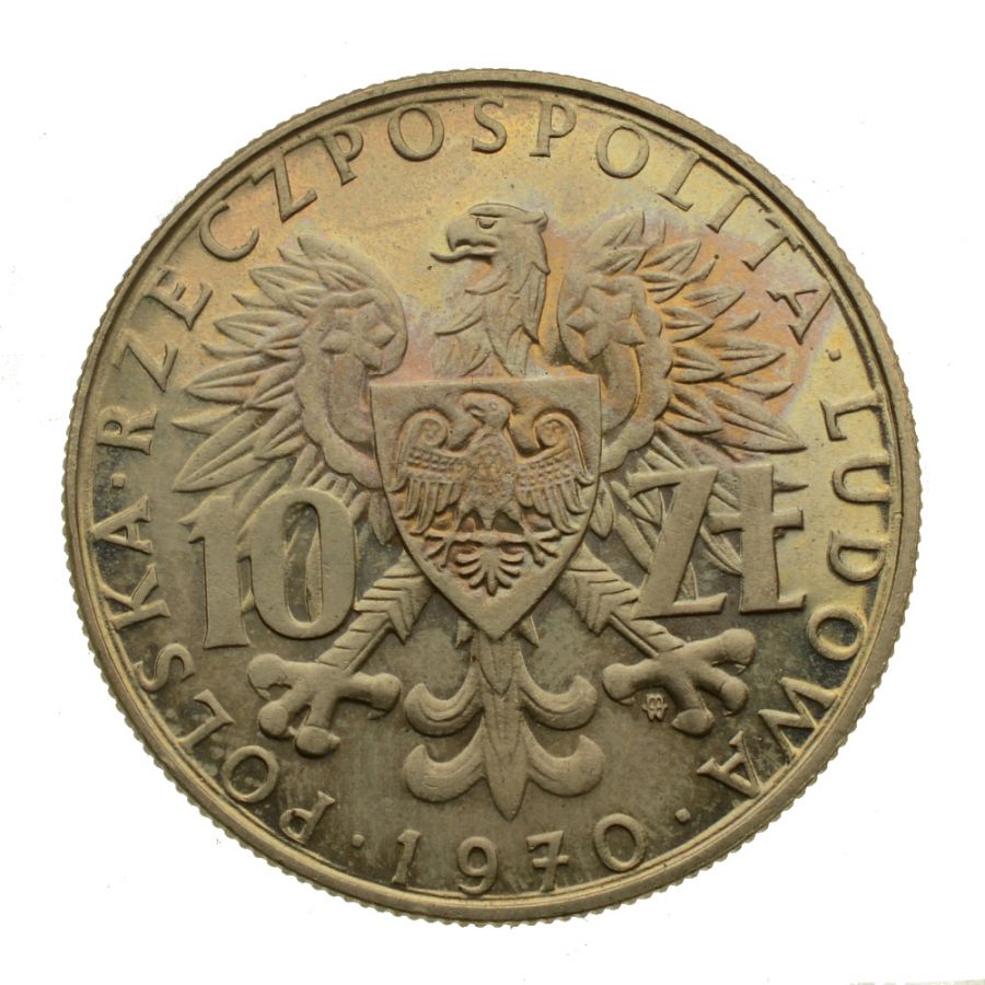 10 złotych 1970 r. - Byliśmy-Jesteśmy-Będziemy (M849)