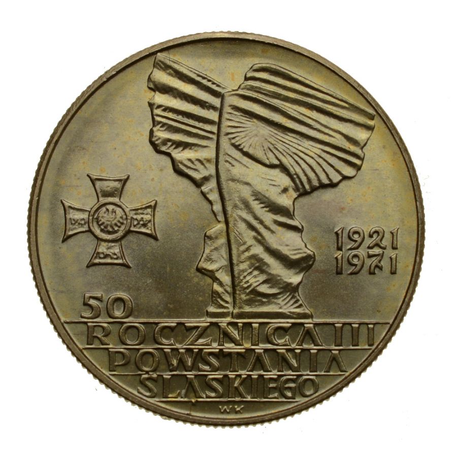 10 złotych 1971 r. - 50. rocznica Powstania Śląskiego (M227)