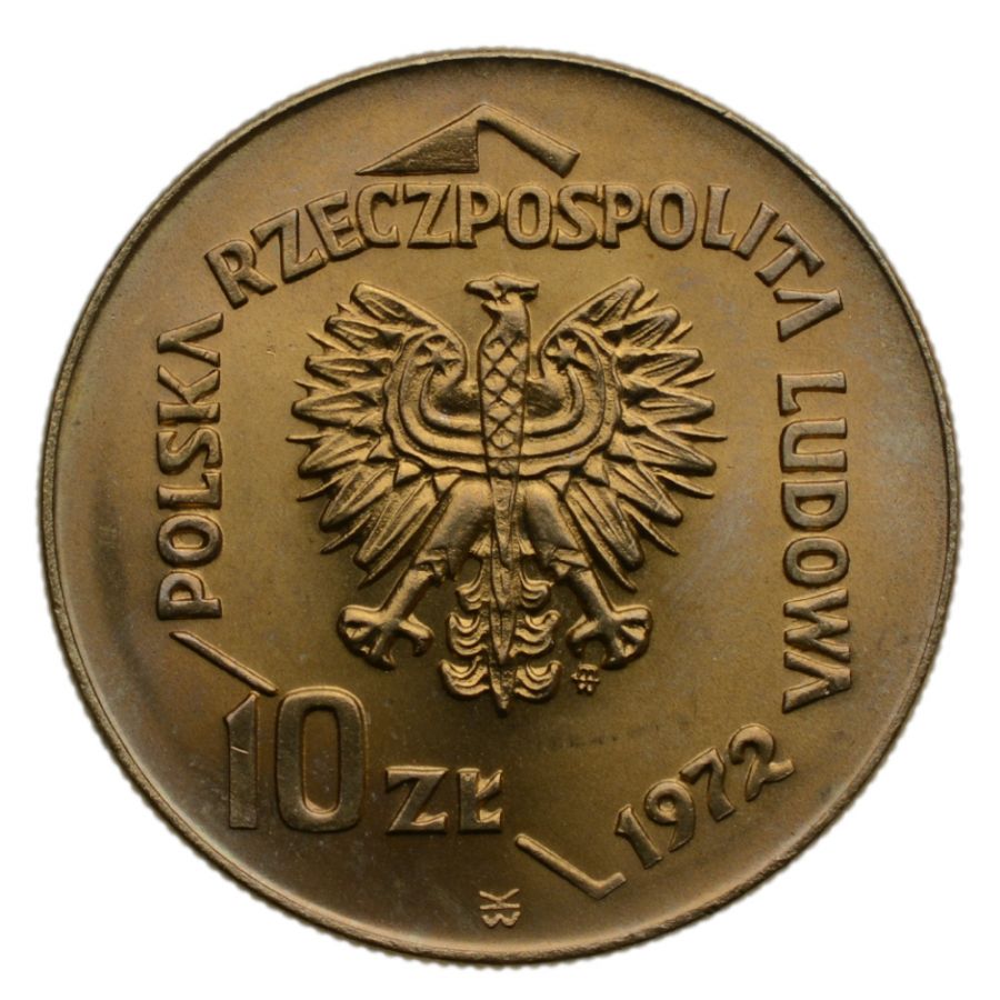 10 złotych 1972 r. - 50 lat Portu w Gdyni (M311)