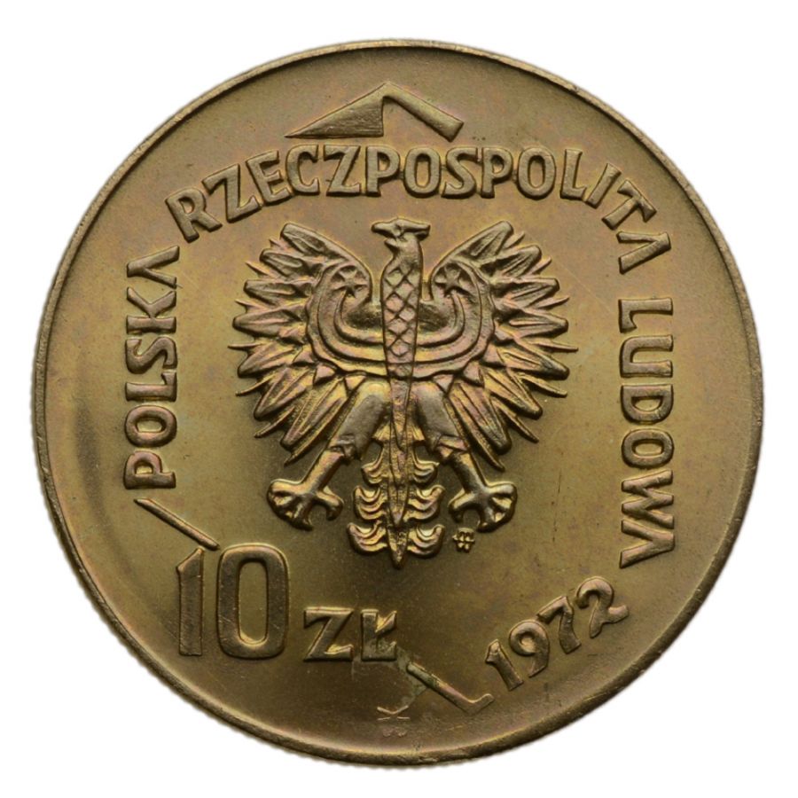 10 złotych 1972 r. - 50 lat Portu w Gdyni (M312)