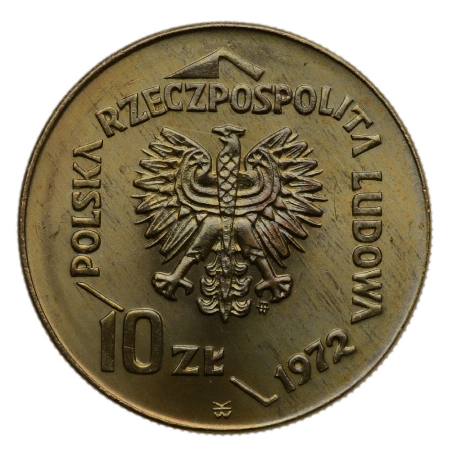 10 złotych 1972 r. - 50 lat Portu w Gdyni (M313)