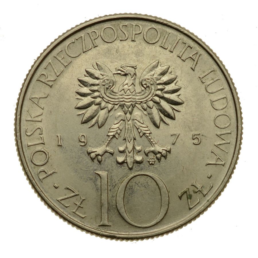 10 złotych 1975 r. - Adam Mickiewicz (M690)