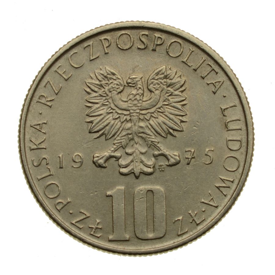 10 złotych 1975 r. - Bolesław Prus (M267)