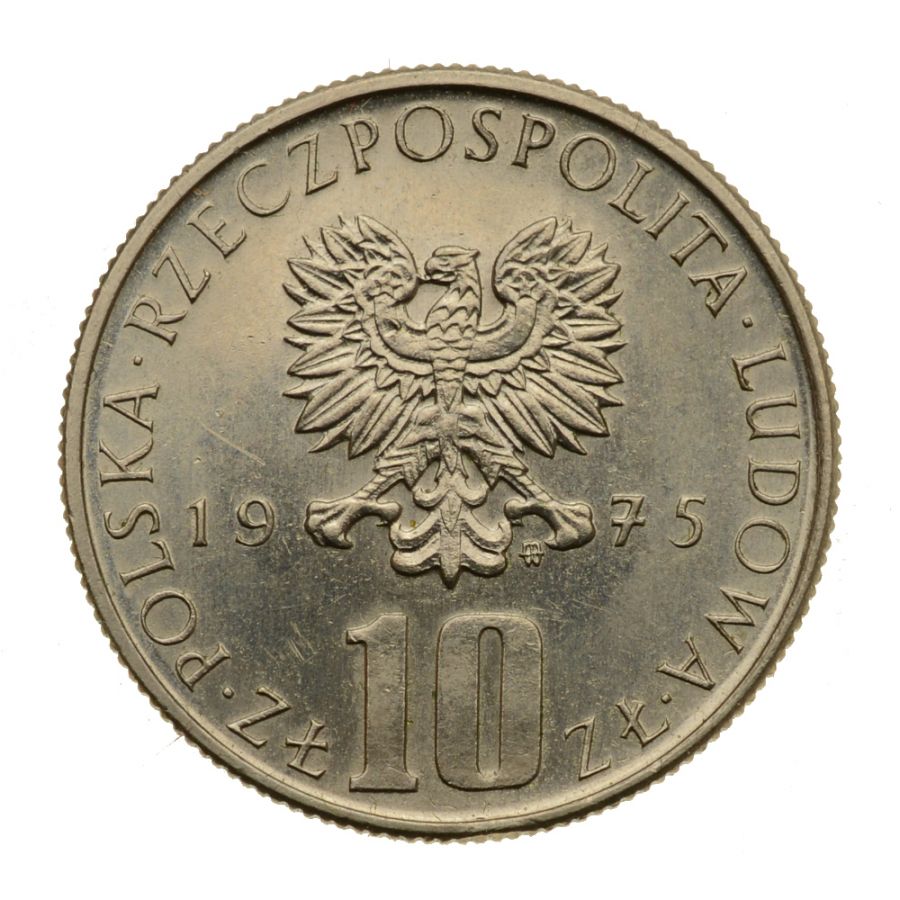 10 złotych 1975 r. - Bolesław Prus (M506)