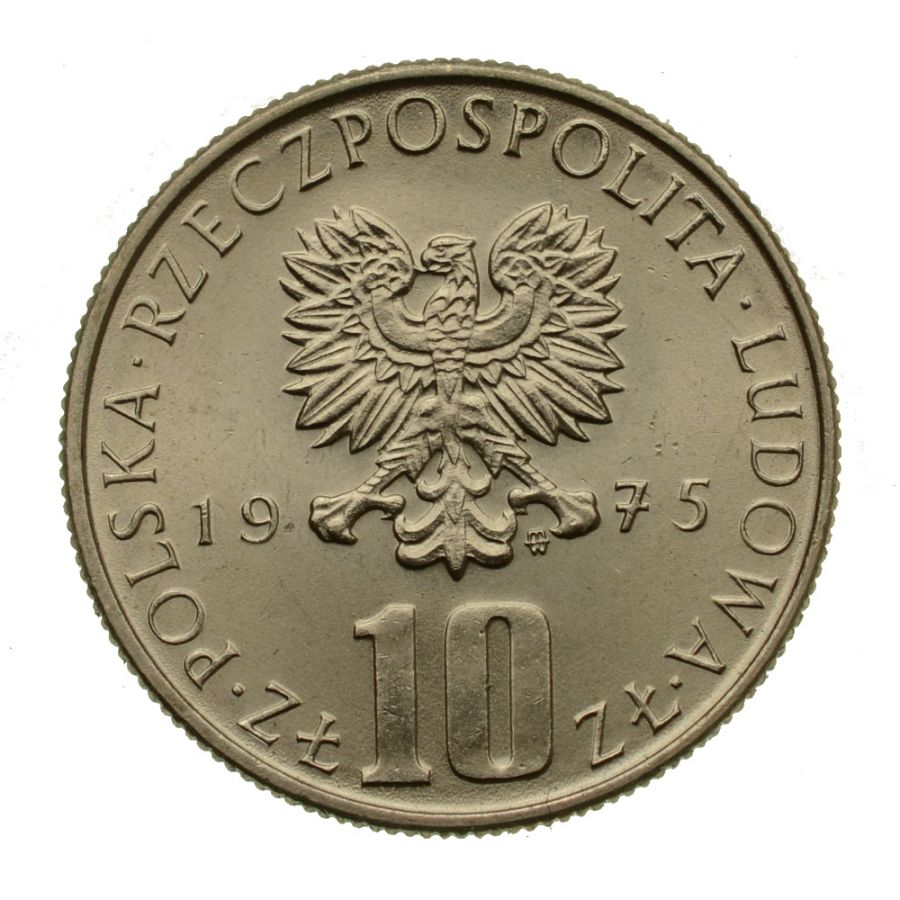 10 złotych 1975 r. - Bolesław Prus (M817)