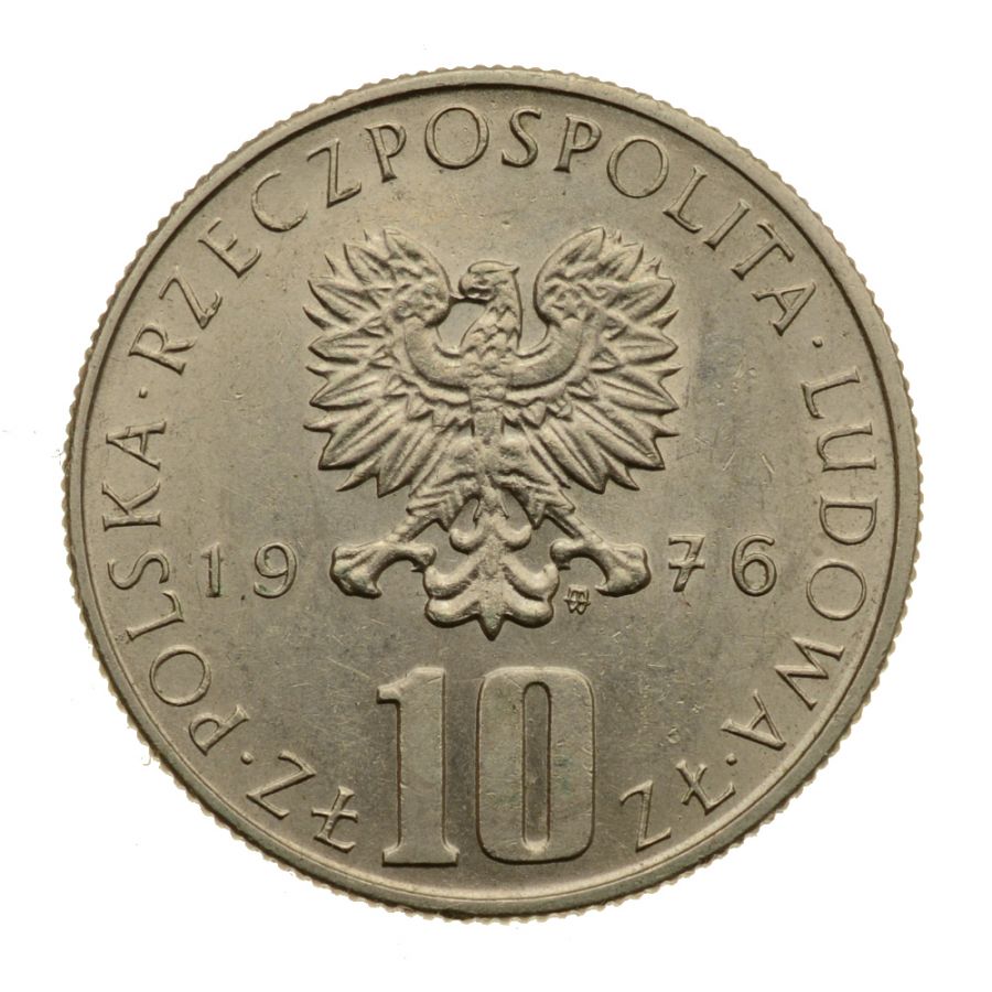 10 złotych 1976 r. - Bolesław Prus (M507)