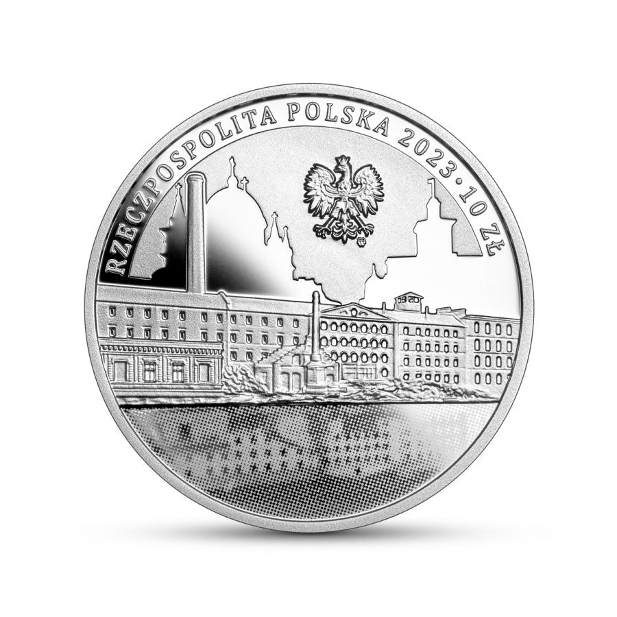 10 złotych - 600-lecie nadania Łodzi praw miejskich