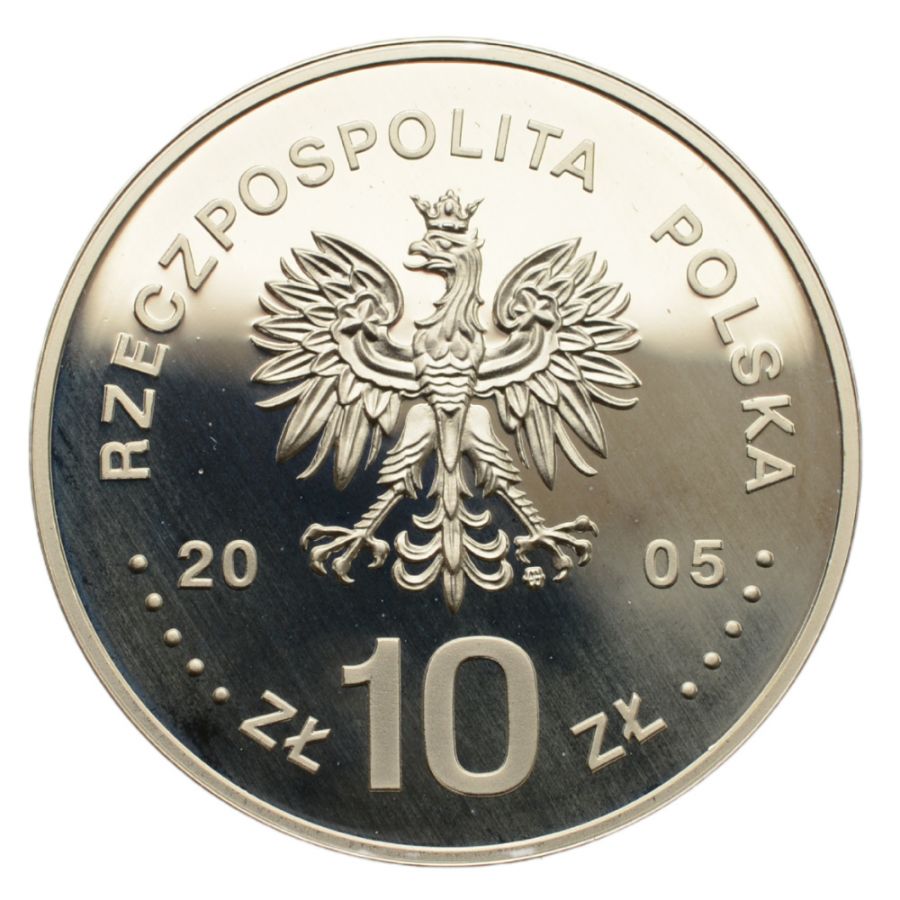 10 złotych - August II Mocny (półpostać)