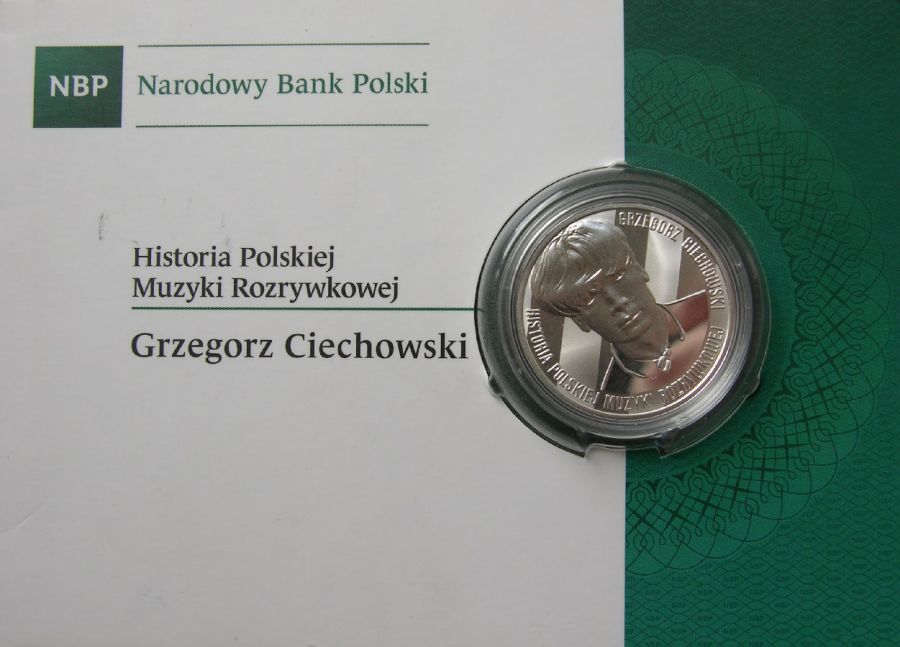 10 złotych - Historia polskiej muzyki rozrywkowej - Grzegorz Ciechowski