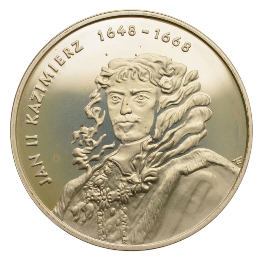 10 złotych - Jan Kazimierz (popiersie)