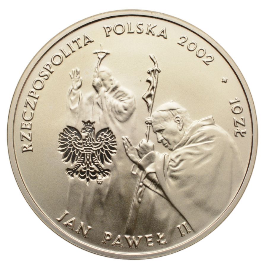 10 złotych - Jan Paweł II - Pontifex Maximus