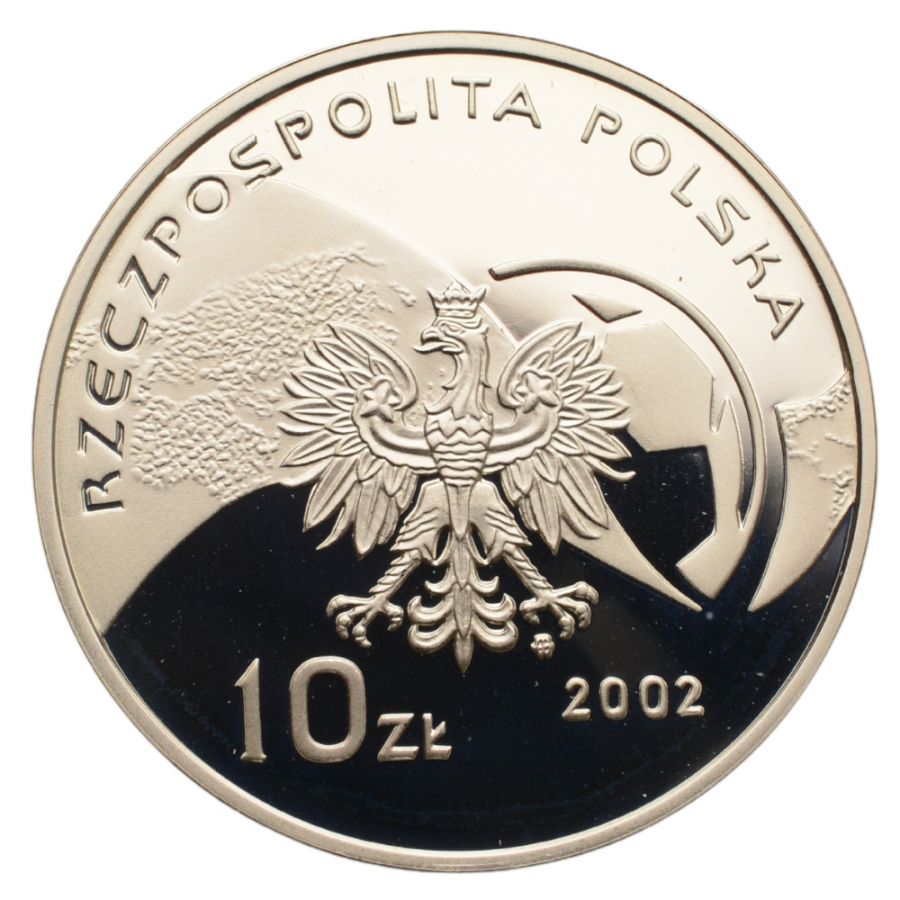 10 złotych - Mistrzostwa Świata w Piłce Nożnej - Korea/Japonia 2002