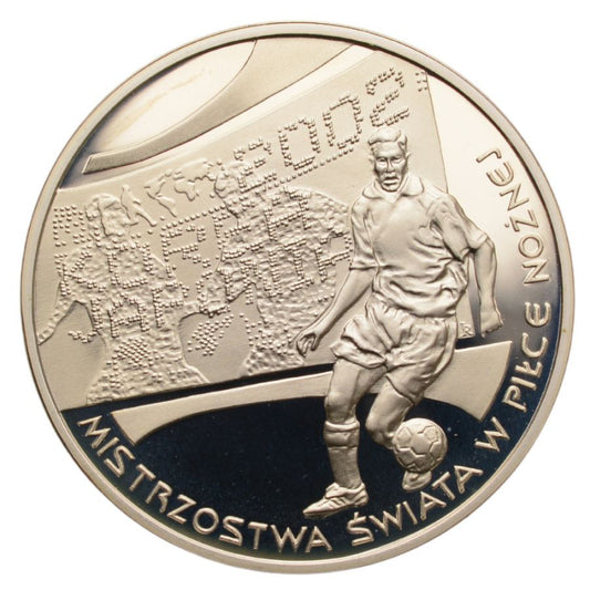 10 złotych - Mistrzostwa Świata w Piłce Nożnej - Korea/Japonia 2002