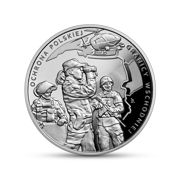 10 złotych - Ochrona polskiej granicy wschodniej