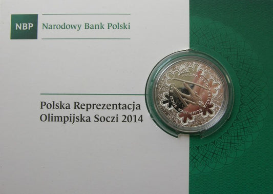 10 złotych - Polska reprezentacja olimpijska - Soczi 2014