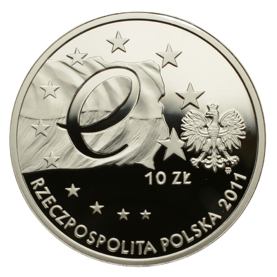 10 złotych - Przewodnictwo Polski w Radzie UE