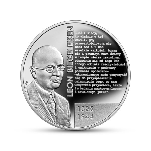 10 złotych - Wielcy polscy ekonomiści - Leon Biegeleisen