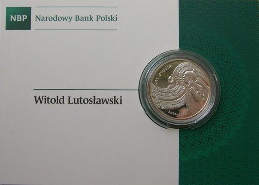 10 złotych - Witold Lutosławski