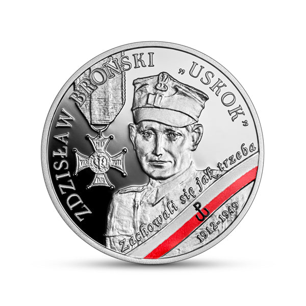 10 złotych - Żołnierze niezłomni - Zdzisław Broński "Uskok"