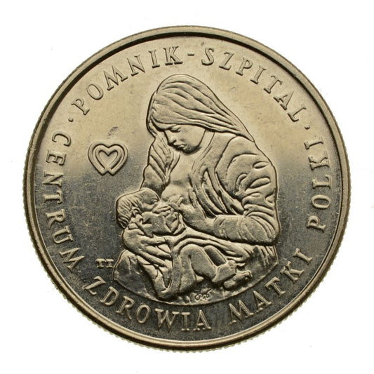 100 złotych 1985 r. - Centrum Zdrowia Matki Polki (M165)