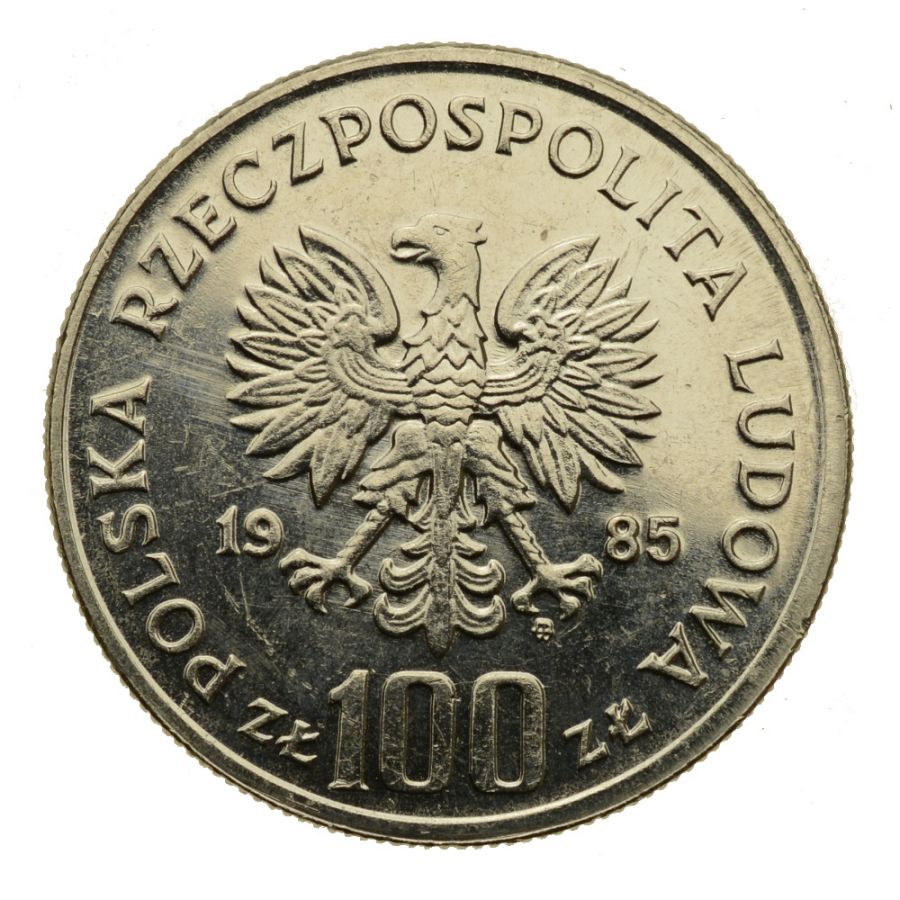 100 złotych 1985 r. - Centrum Zdrowia Matki Polki (M699)