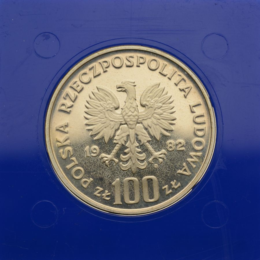 100 złotych - Ochrona środowiska - Bocian