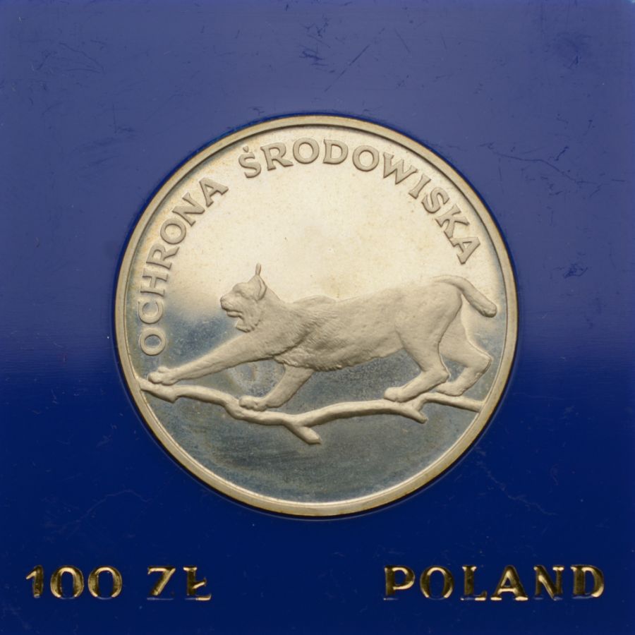 100 złotych - Ochrona środowiska - Ryś