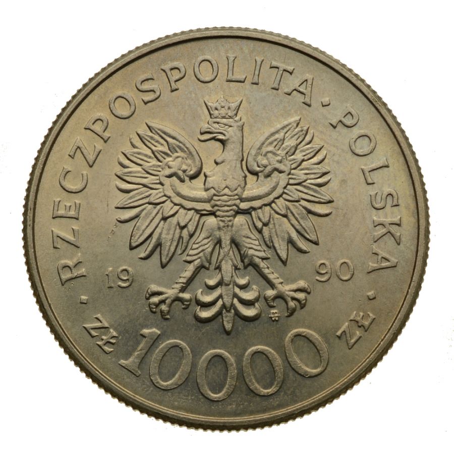 10000 złotych 1990 r. - Solidarność (M327)