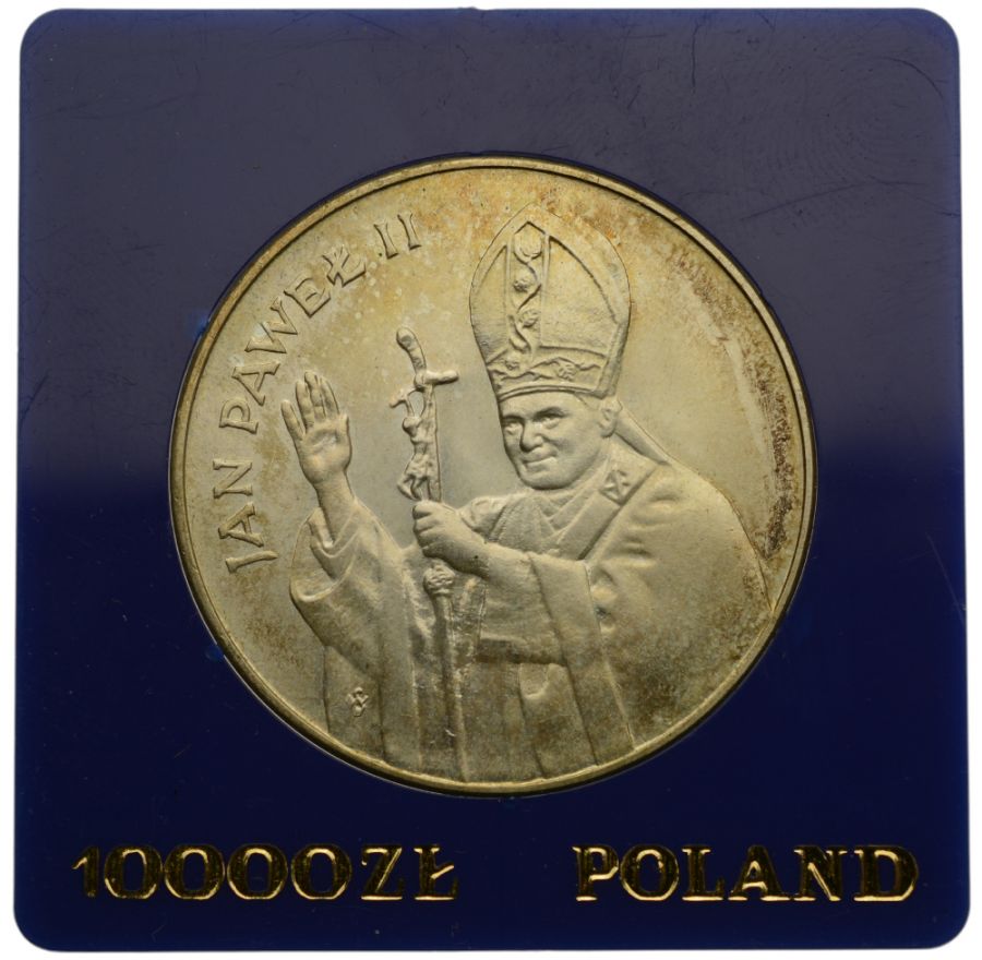 10000 złotych - Jan Paweł II (w pudełku)