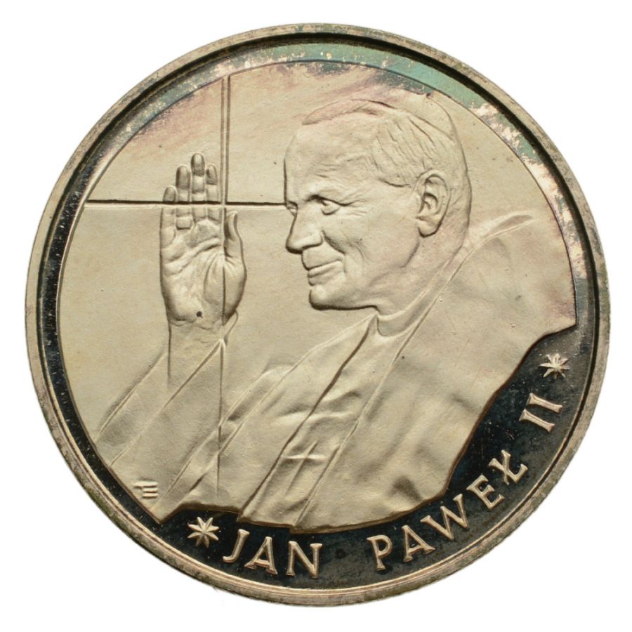 10000 złotych - Jan Paweł II - Cienki Krzyż