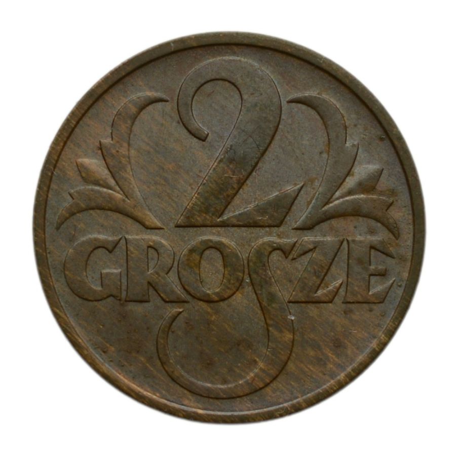 2 grosze 1937 r.