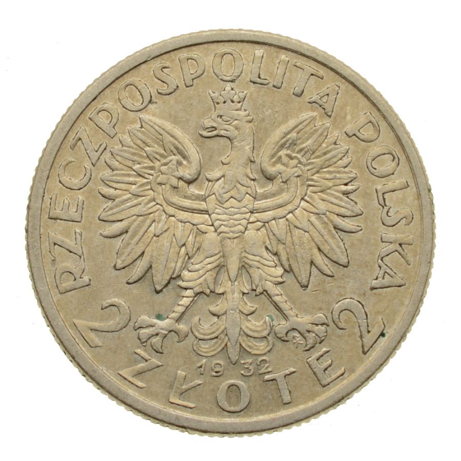 2 złote 1932 r. - Głowa Kobiety (7)