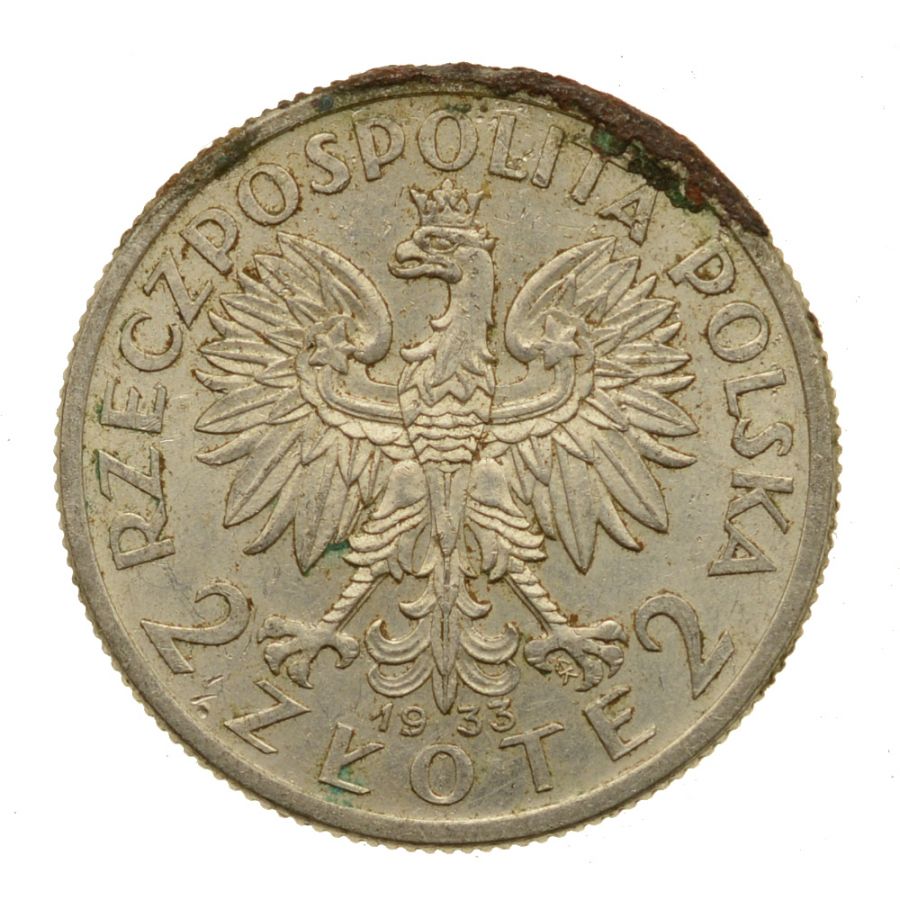 2 złote 1933 r. - Głowa Kobiety (4)