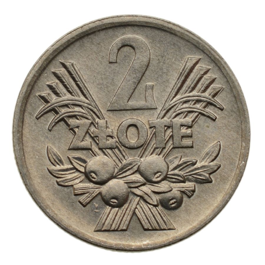 2 złote 1970 r. - Jagody (M043)