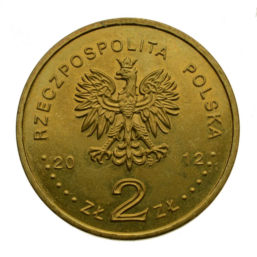 2 złote - Mistrzostwa Europy w Piłce Nożnej - EURO 2012