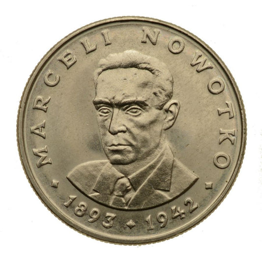 20 złotych 1974 r. - Marceli Nowotko (M827)