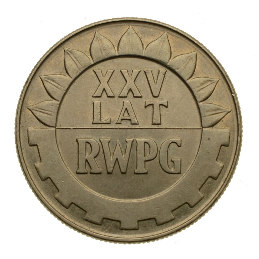 20 złotych 1974 r. - XXV lat RWPG (M140)